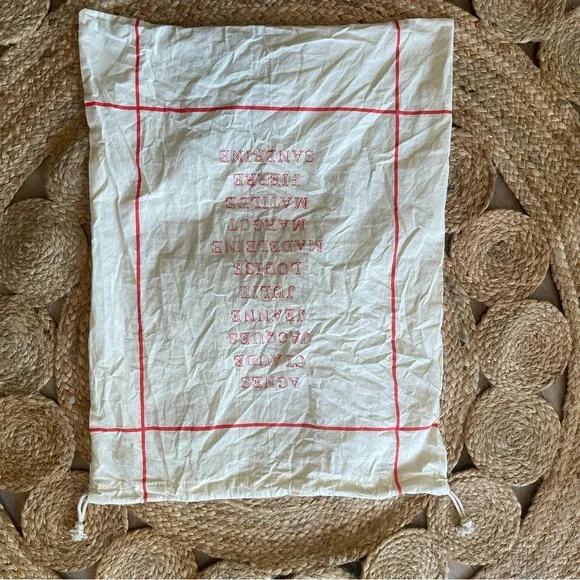 Clare V Grid Drawstring Dust Bag - Picture 2 of 4